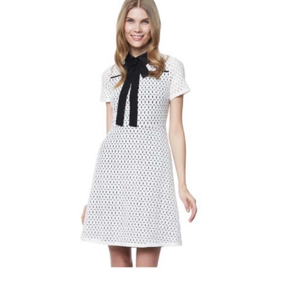 Erin fetherston dress eyelet collar dress size 2